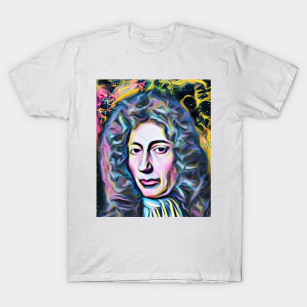 Robert Boyle Portrait | Robert Boyle Artwork 9 T-Shirt by JustLit